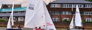 Sailing on the Thames at Wapping by Beth Torr