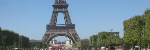 At the Eiffel Tower