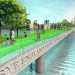 Proposal for a Princess Diana-themed Millennium Bridge by FAT.