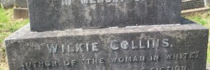 Wilkie Collins's tombstone in Kensal Green Cemetary / photo by Ian Mole