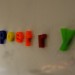 Over the course of the evening, poetry even appeared on the walls