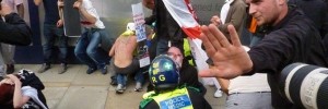 EDL protest