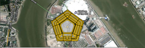 The O2 Pentagon.