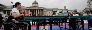 Table tennis at International Paralympic Day via C4 Paralympics