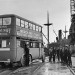 AD13340 Merchant seamen receiving instruction in the art of anti-aircraft gunnery through the services of a mobile DEMS (Defensively Equipped Merchant Ships) course, from a converted bus.
