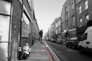 Hanbury Street - Body of Annie Chapman found in 1888, murdered by Jack the Ripper