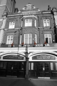 Blind Begger - Pub where George Cornell was shot and killed by Ronnie Kray during the height of the Kray's rule of gangster London