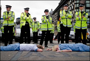 block protest