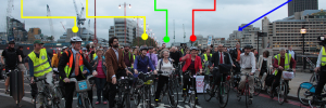 All party support at Blackfriars Protest