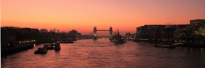 Tower Bridge: at sunrise, by jtkmcc