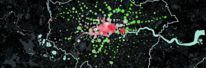 Oyster Card touches - station animation