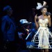 The festival always opens with a vocal spectacular. This image captures Noisettes singer Shingai Shoniwa.