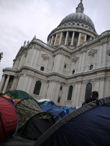 Tents at St Paul's