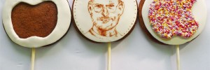Steve Jobs lollies for Internet Week.