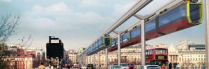 A more recent monorail vision, this one dates from the mid-2000s
