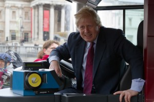 Would you want this man driving your bus?