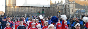 Pom poms out for 2012! Photo from the 2010 NYD Parade by McTumshie