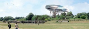 Design for a sculpture park in Crystal Palace Park from 2003.