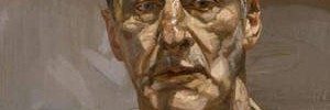 Lucian Freud, 'Reflection' (Self-portrait), 1985. Private Collection, Ireland © Lucian Freud/Courtesy Lucian Freud Archive
