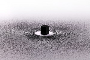 Ahmed Mater (b. 1979). Magnetism. Photogravure etching. 2011 © Ahmed Mater and the Trustees of the British Museum