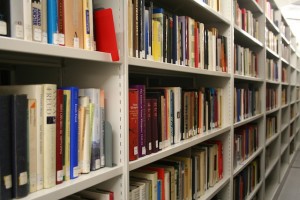 The book store: The library has around 65,000 books and periodicals; about 6,500 are in the Reading Room