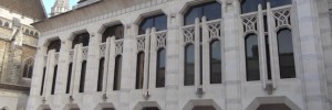 Guildhall Art Gallery, location for this week's show.