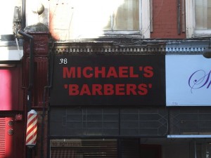 Michaels Barbers, 38 Tottenham Lane