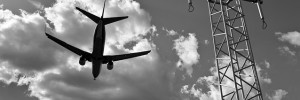 Low flying plane