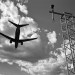 Low flying plane