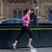 Jogger near Old Palace Yard Jogger near Old Palace Yard