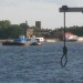 A reminder of Execution Dock, behind The Grapes pub in Wapping.