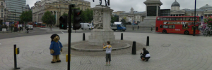 At the very centre of London.