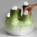 Oshibe, by Tomomi Sayuda, a London based Japanese artist. Oshibe - meaning stamen in Japanese - is a playful interactive music and lighting sculpture representing the optimistic elements in life. Credit: Oshibe © Tomomi Sayuda