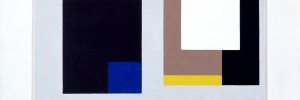 Ben Nicholson (1894-1982) 1940-43 (two forms) Oil on canvas, 60.5 x 59.5 cm National Museum, Cardiff  © Angela Verren Taunt. All rights reserved, DACS 2012