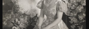 Princess Elizabeth at Buckingham Palace by Cecil Beaton, 1945. Copyright V&A images