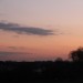 Red sky in the morning, shepherd's warning - dawn over South London by Tim Woodall
