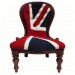 Maggie1 Maggie is a well-loved nursing chair, revived with a modern interpretation of Melanie Porter's signature knitted Union Jack. From £1,400