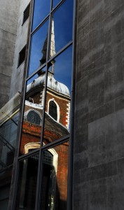 A glimpse at St Mary Abchurch, by richwat2011