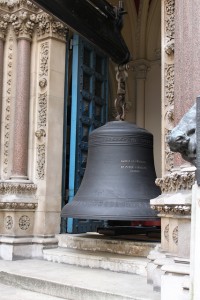 A new bell being lifted into St Peter upon Cornhill, by curry15