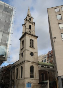 A claustrophobic St Vedast Foster Lane, by TimW