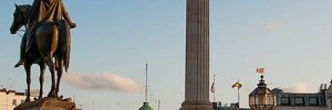 Trafalgar Square, by leftbrokeneye3
