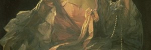 Lady Lavery by Sir John Lavery, 1922 - epitomising the Age of Elegance at Guildhall Art Gallery