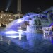 Ice on the fountain at Trafalgar Square
