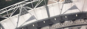 Your company's name here? Olympic stadium from above, by M@.