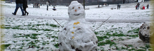 Kensington Gardens snowman by Roll the Dice