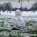 Kensington Gardens snowman by Roll the Dice