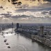 The Thames, the Houses of Parliament, and south-west London