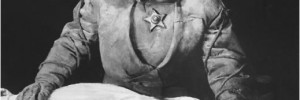 Still from The Golem silent film