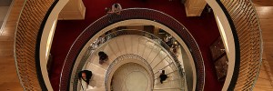 Staircase at Fortnum and Mason by David Bank