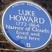 Luke Howard's Blue Plaque by Helen Duffett on Flickr. As Helen points out, "Coolest job description. Ever."